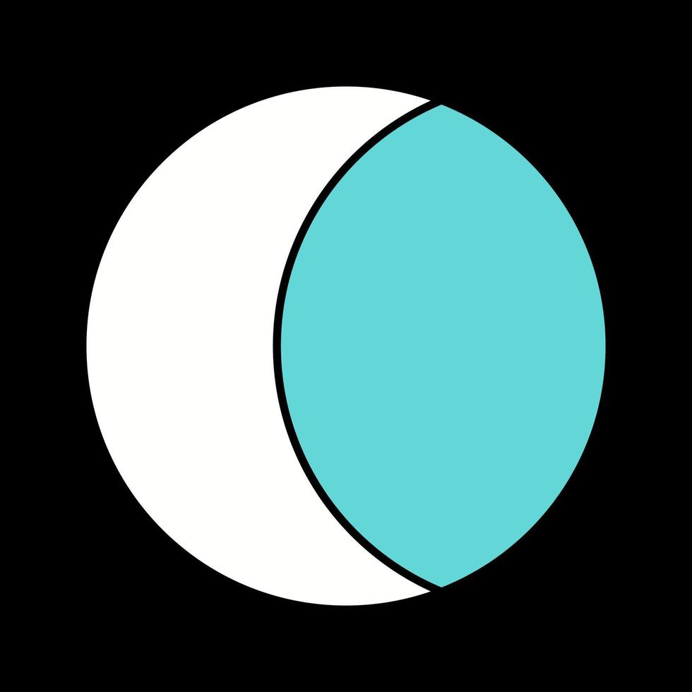 Moon Vector Icon