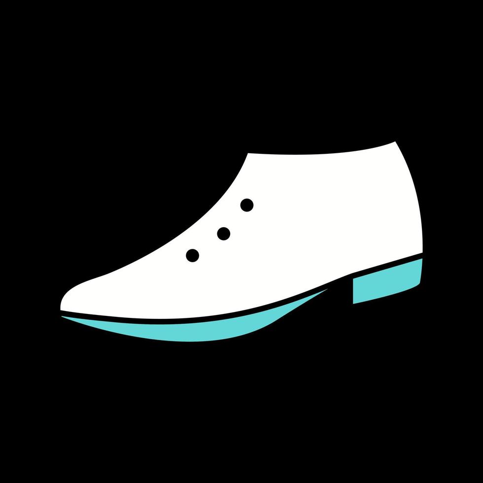 icono de vector de zapatos formales