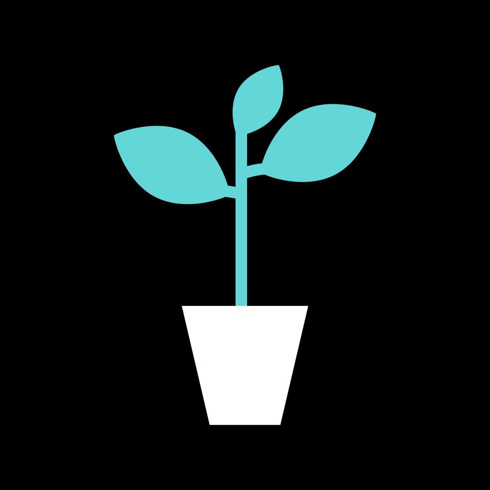 icono de vector de planta