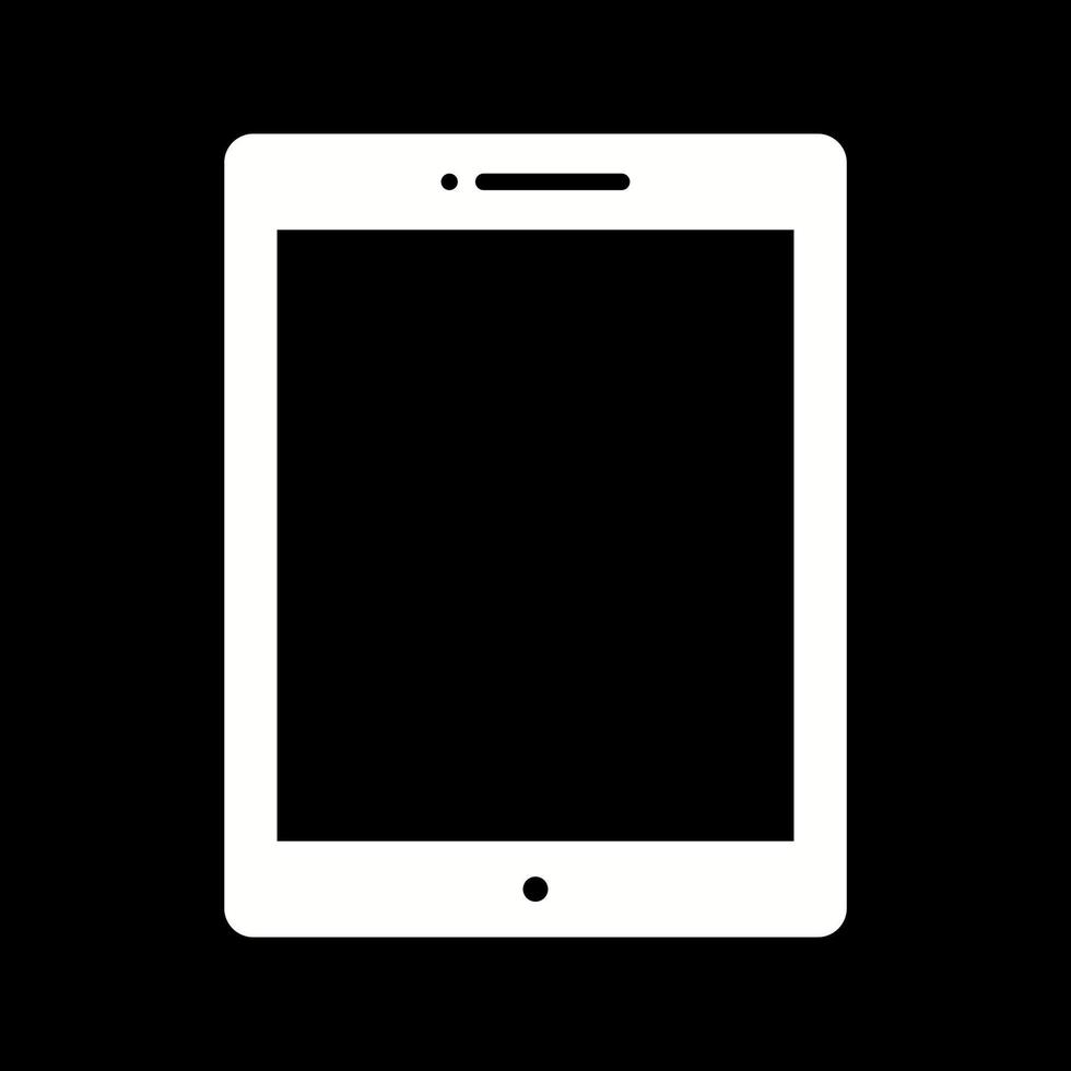 Tablet Vector Icon