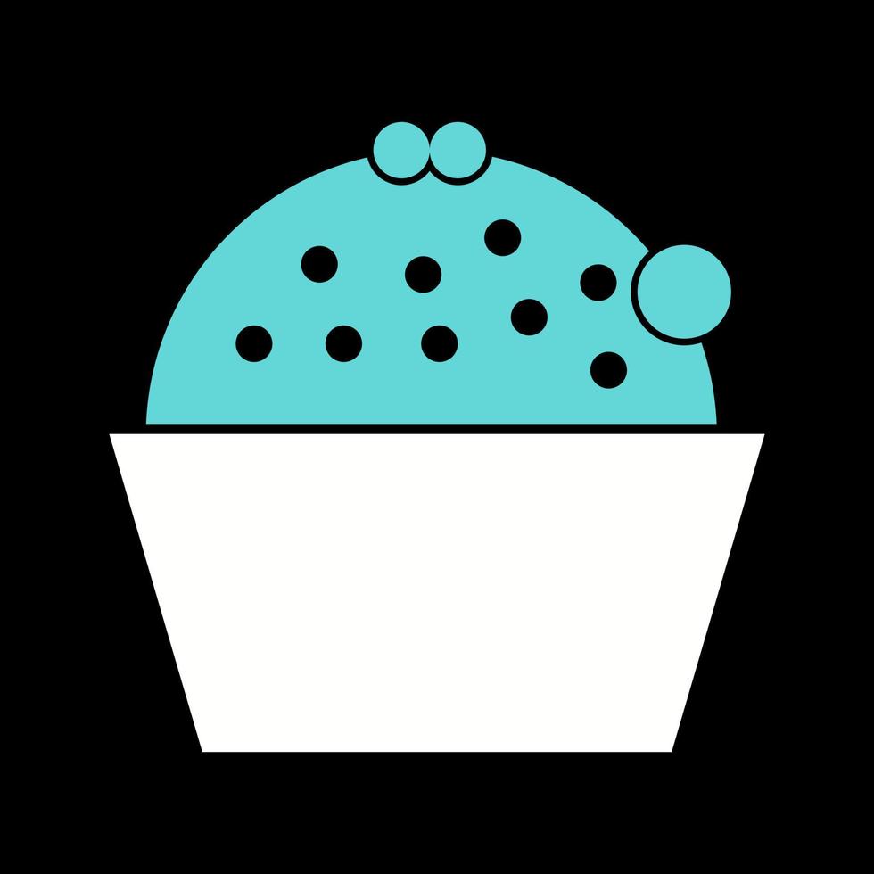 Cup Cake Vector Icon