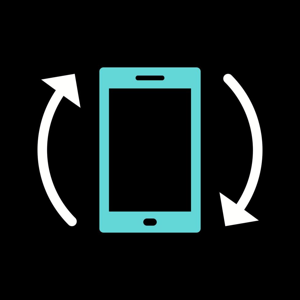 Auto rotation Vector Icon