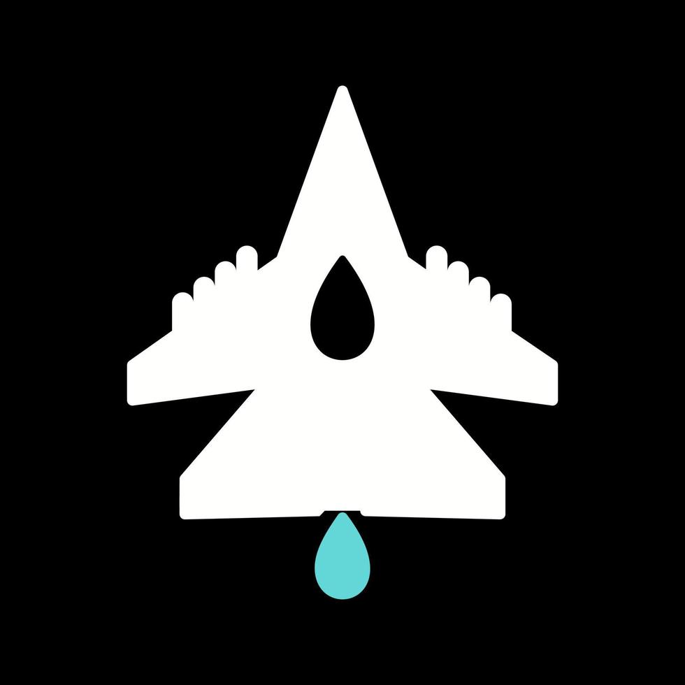 Fighter Jet Vector Icon