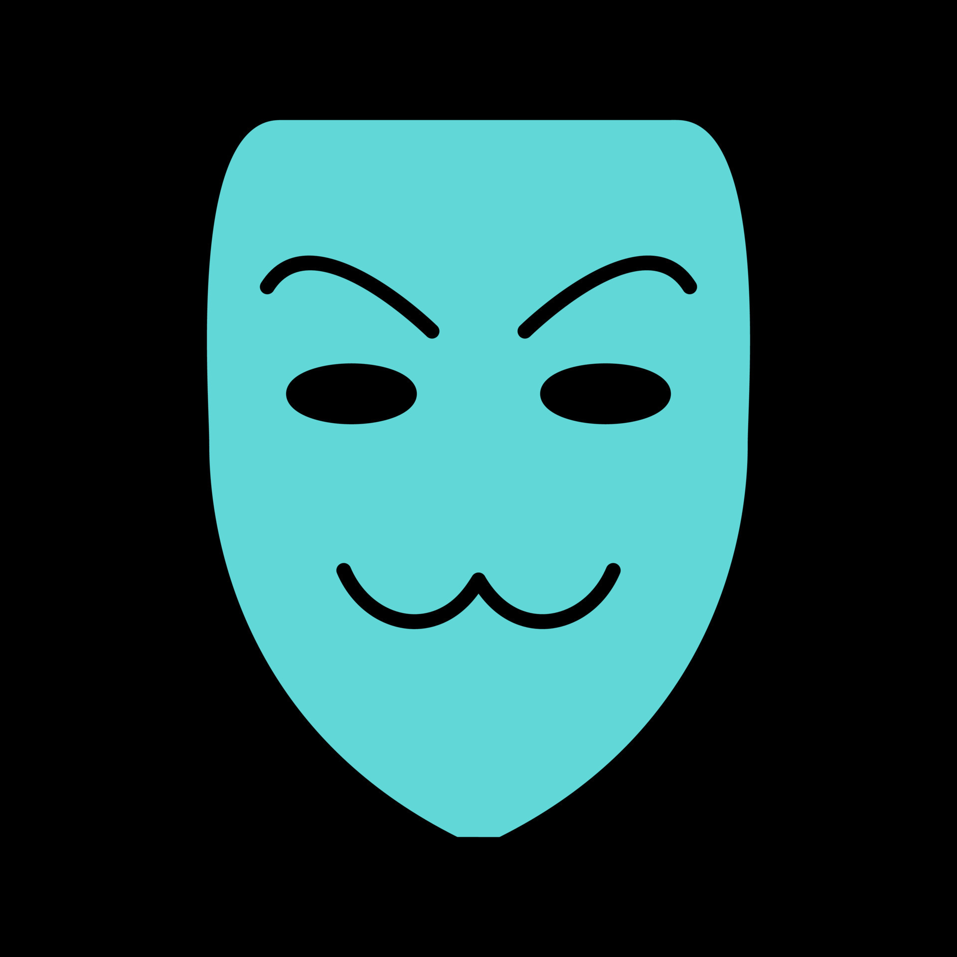 icono de vector de máscara de hacker 17468592 Vector en Vecteezy