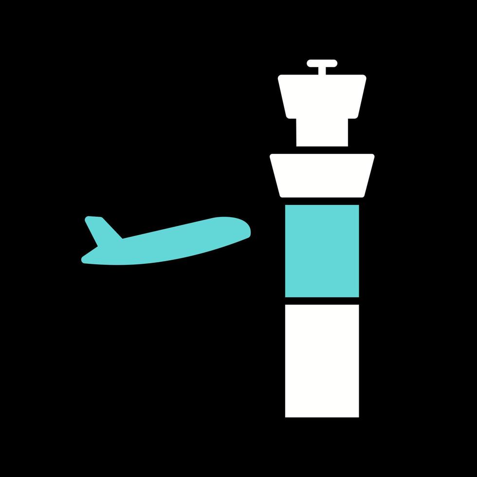 Air Control Tower Vector Icon