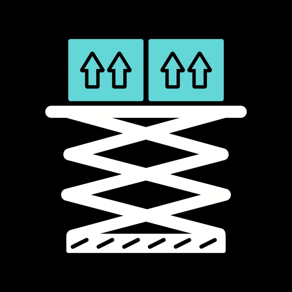Lift Box Vector Icon