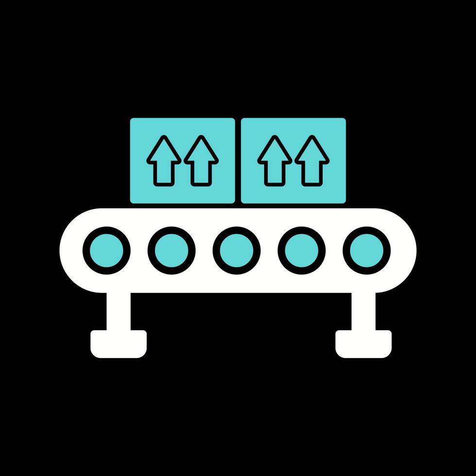 Assembly Line Vector Icon