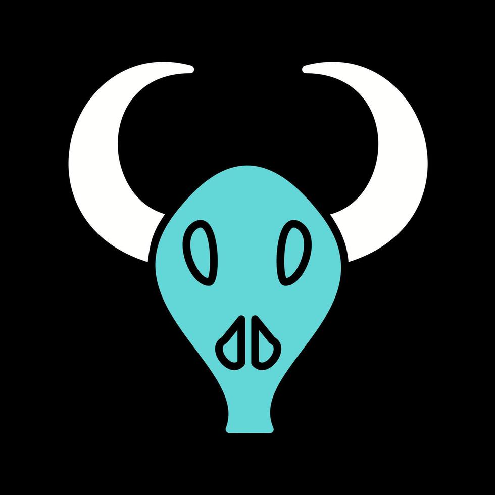 Bull Horns Vector Icon