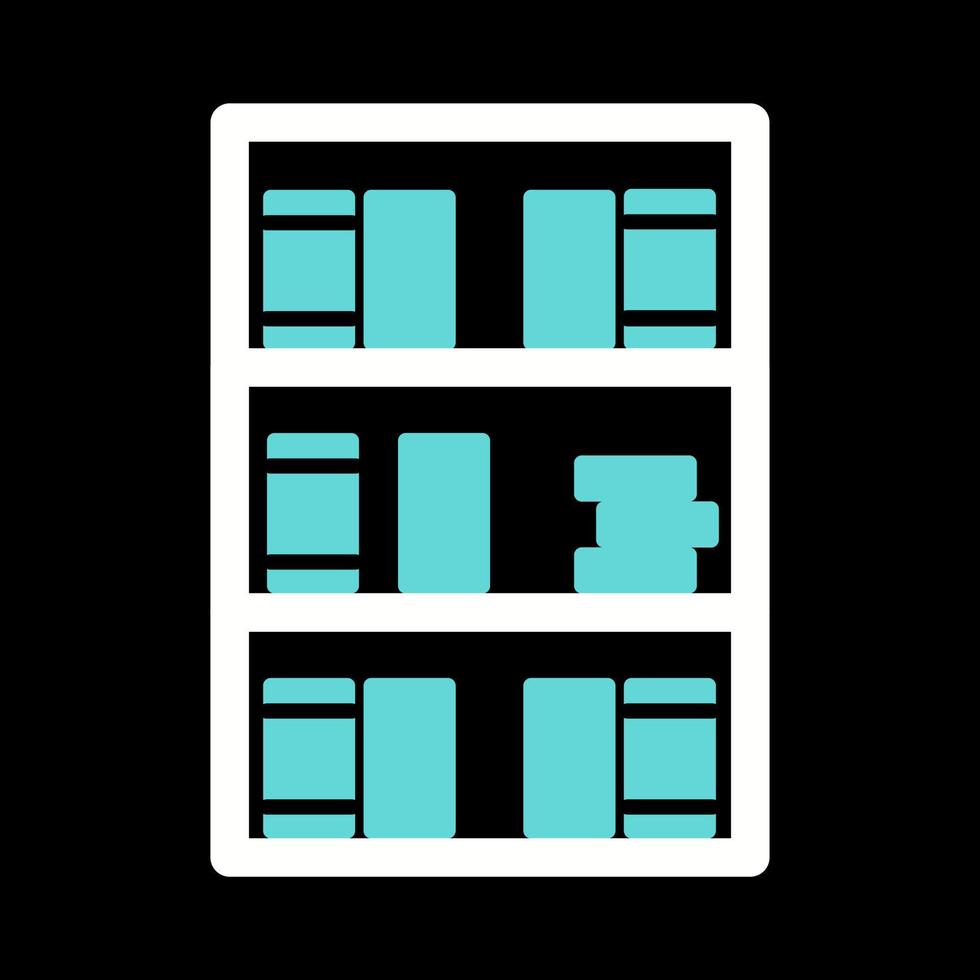 Book Shelf Vector Icon