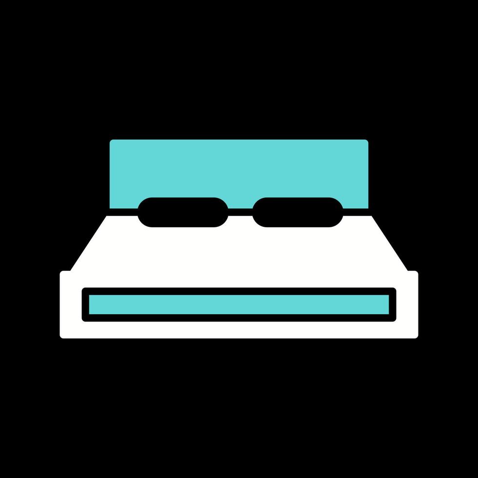 Double Bed Vector Icon