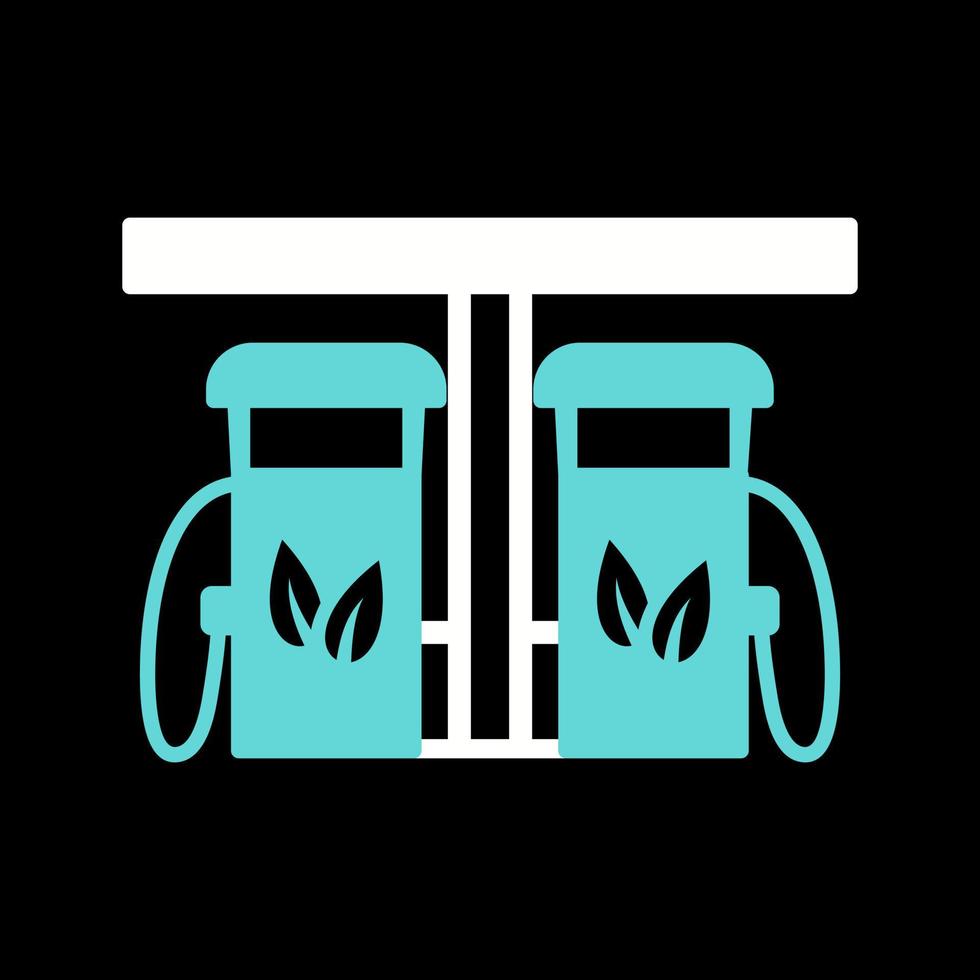 Eco friendly Petrol Pump Vector Icon