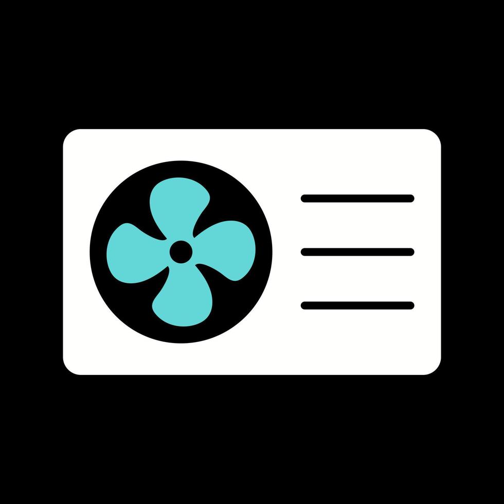 AC Outside Unit Vector Icon