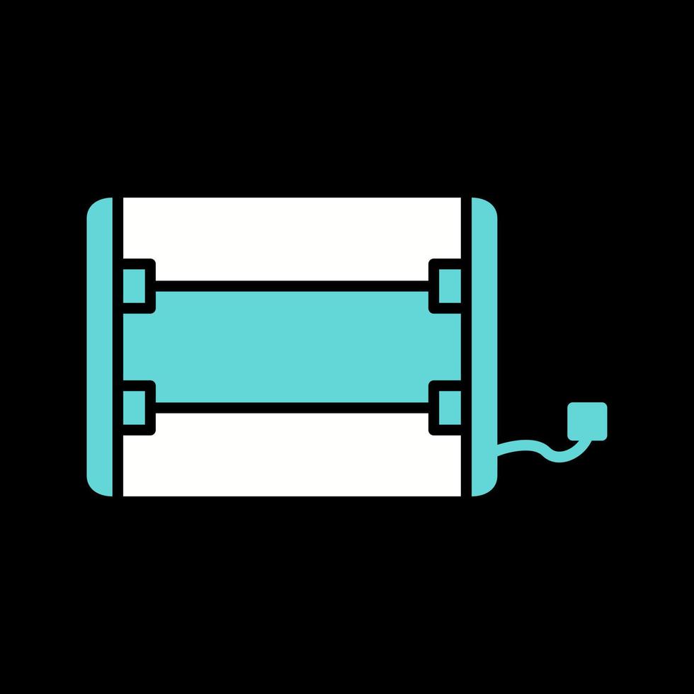 Electric Heater Vector Icon