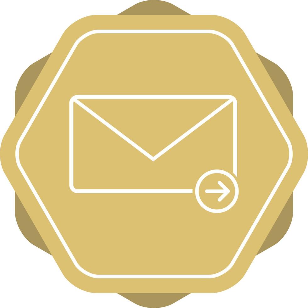 Beautiful Sending Message Line Vector Icon