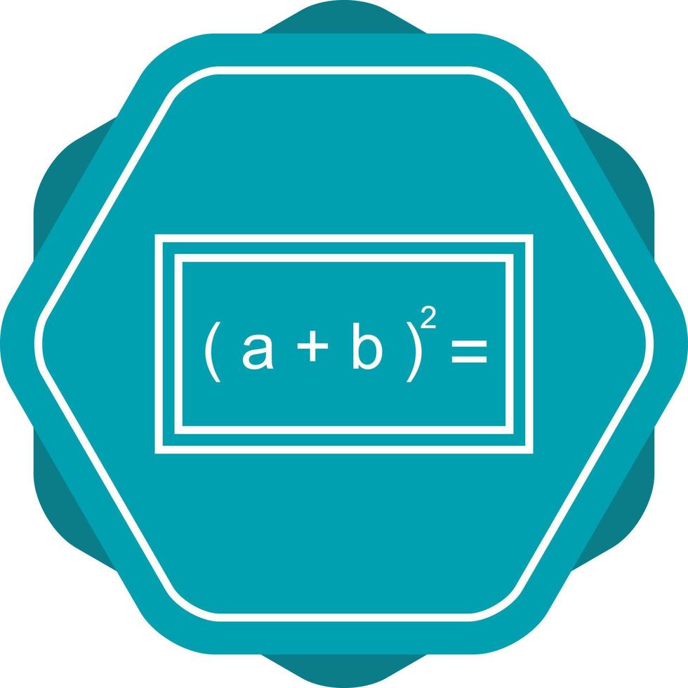 Beautiful Formula Line Vector Icon