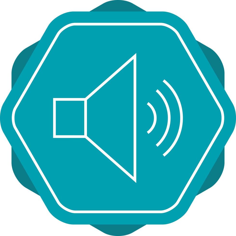 Beautiful Loud Speaker Line Vector Icon