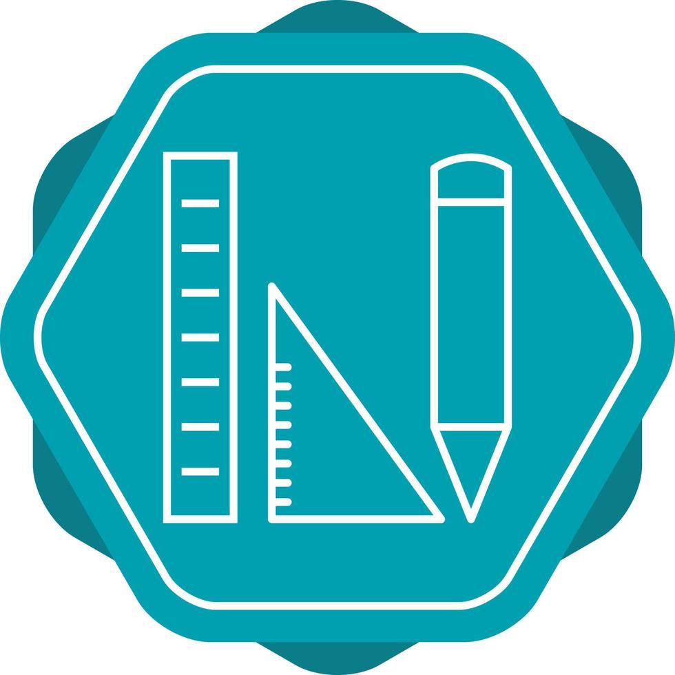 Beautiful Geometry tools Line Vector Icon