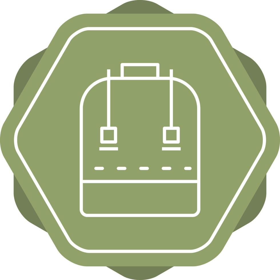 Beautiful Bag Line Vector Icon