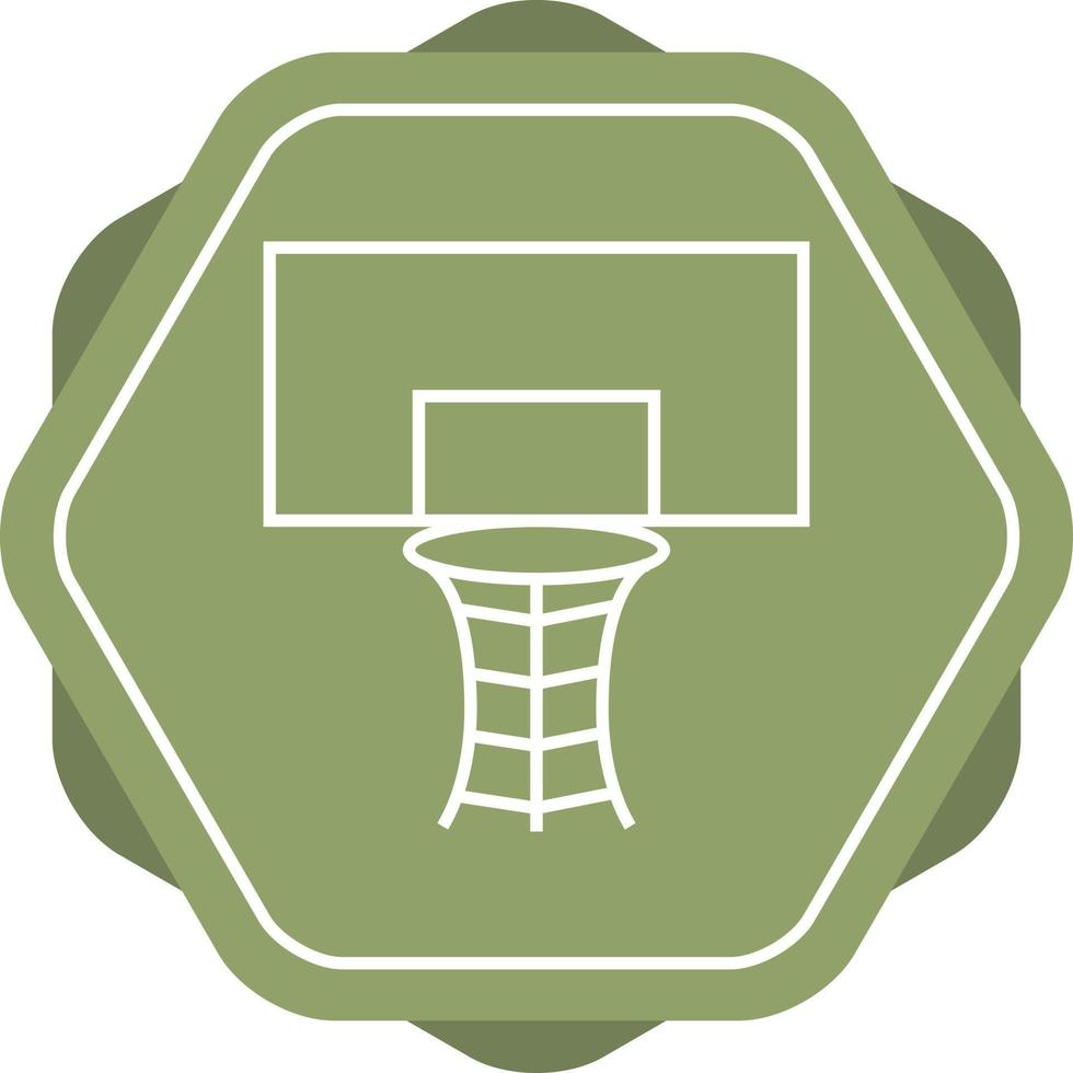 Beautiful Volleyball Hoop Vector Icon