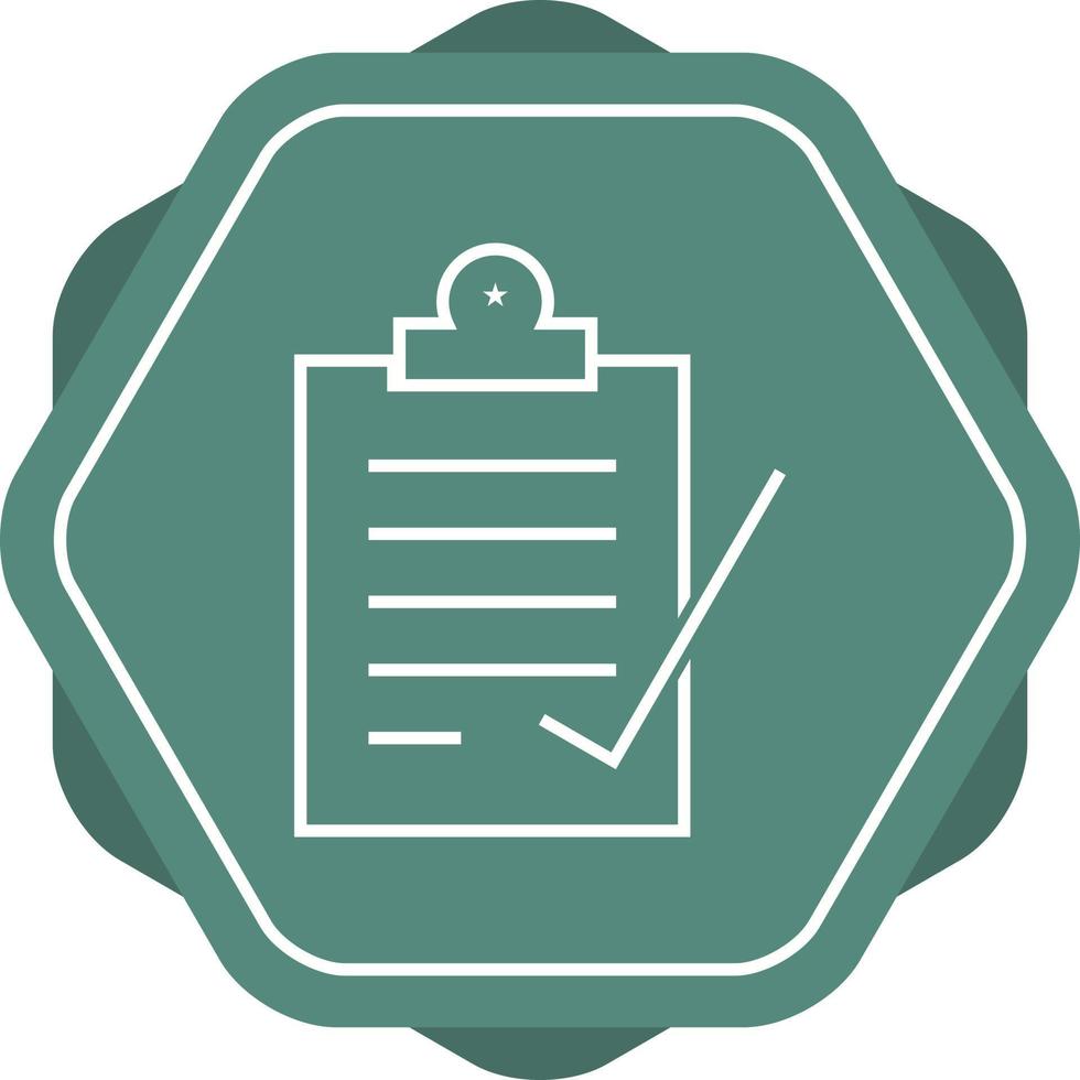 Beautiful Check Report Vector Icon