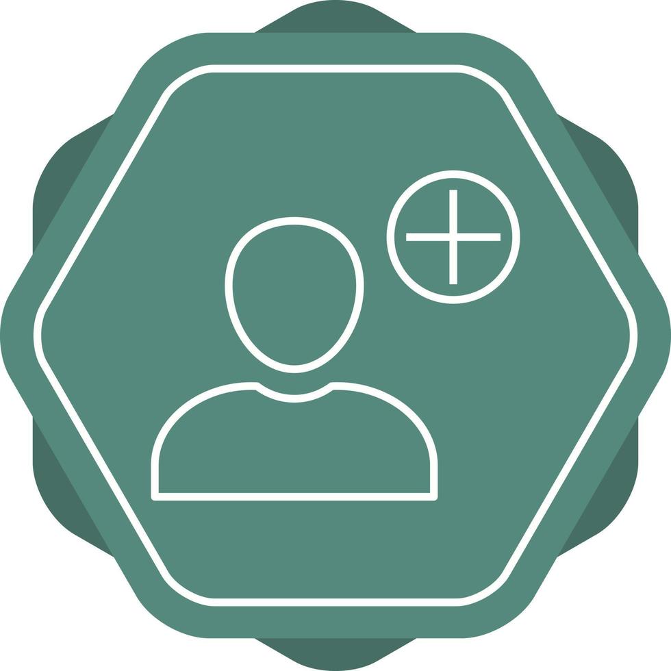 Beautiful Create User Line Vector Icon