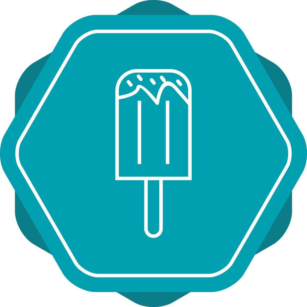 Beautiful Ice lolly Line Vector Icon