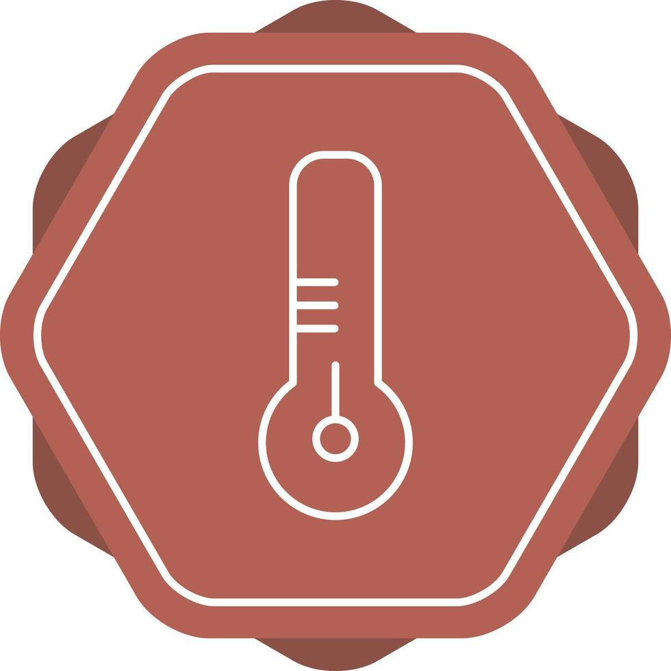 Beautiful Thermometer Line Vector Icon