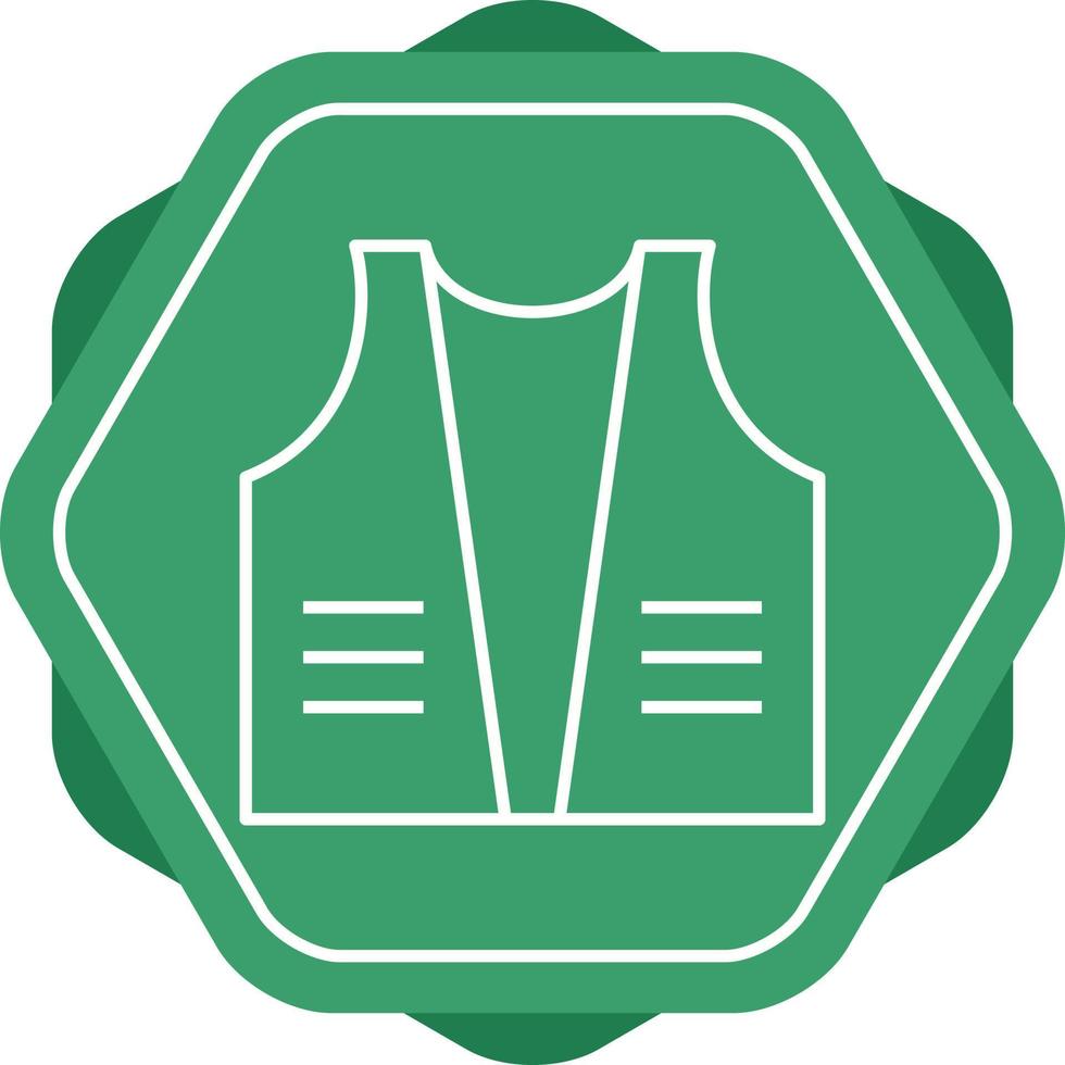 Beautiful Jacket Line Vector Icon
