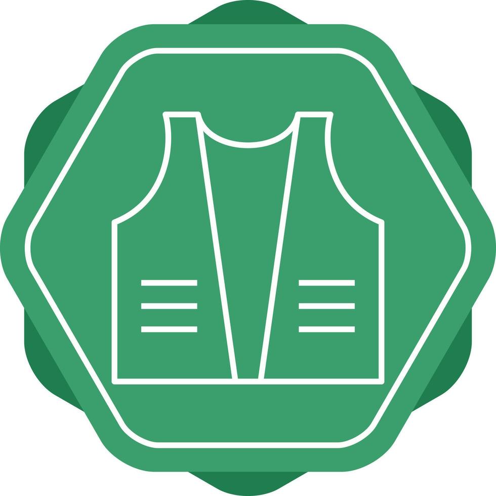 Beautiful Jacket Line Vector Icon