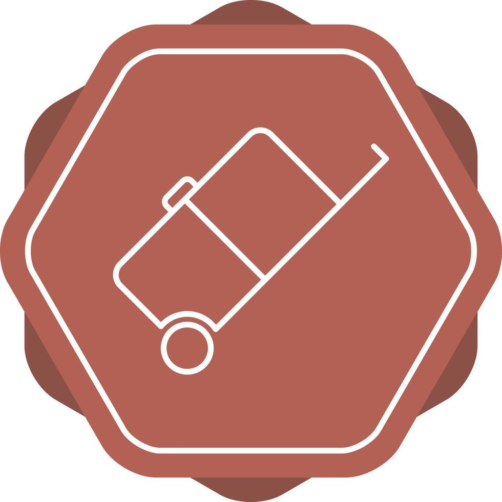 Beautiful Luggage Line Vector Icon