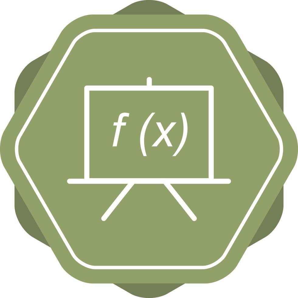 Beautiful Formula vector line icon