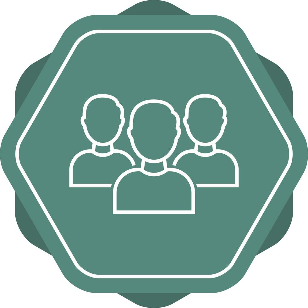 Beautiful Teamwork Vector line icon