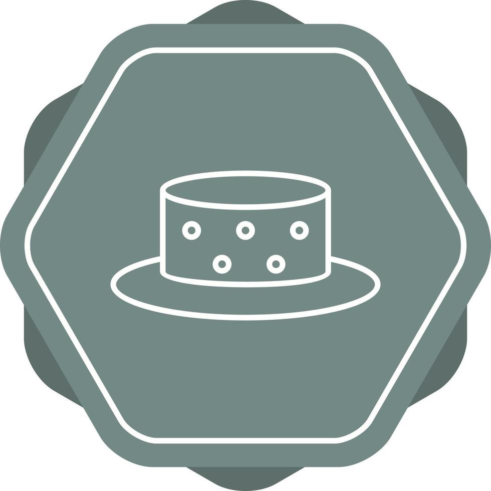 Beautiful Hat Line Vector Icon