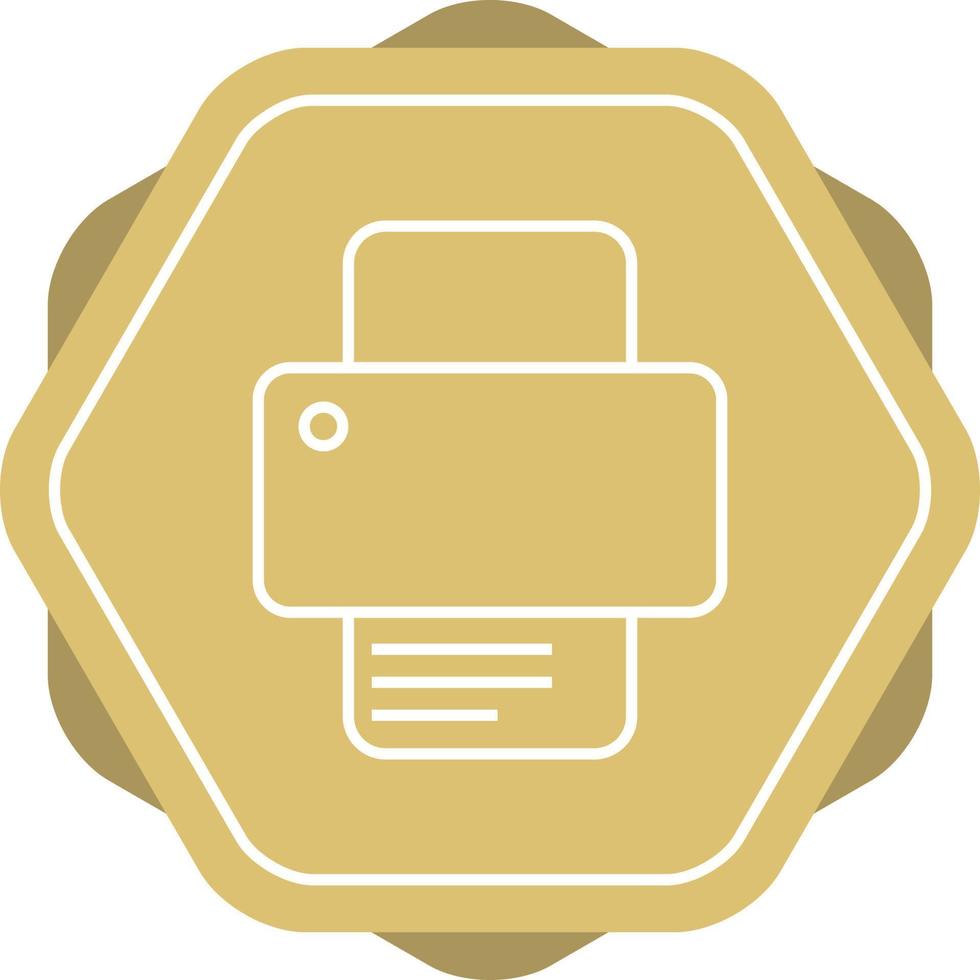 Beautiful Printer vector line icon