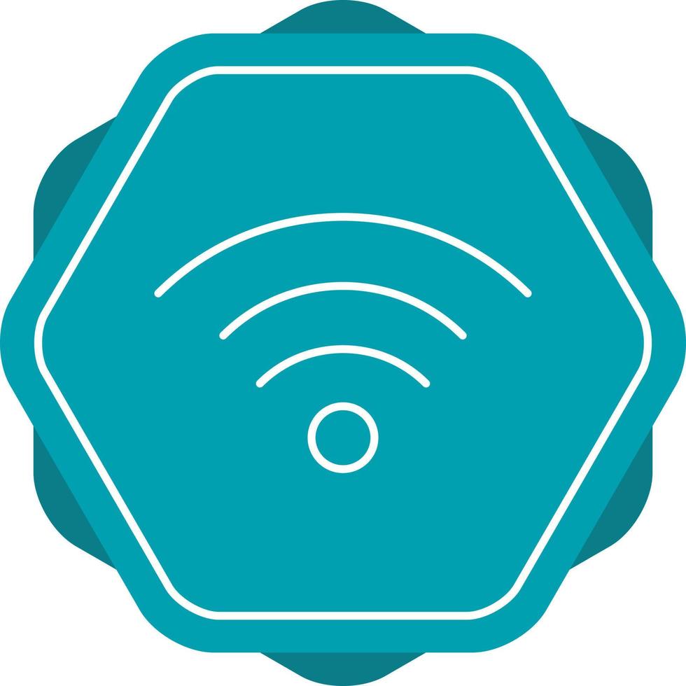 Beautiful Wifi Signal Line Vector Icon