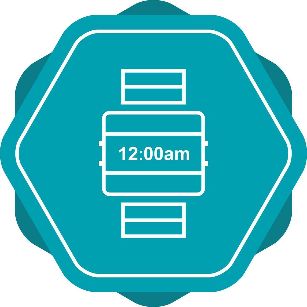 Beautiful Watch Line Vector Icon