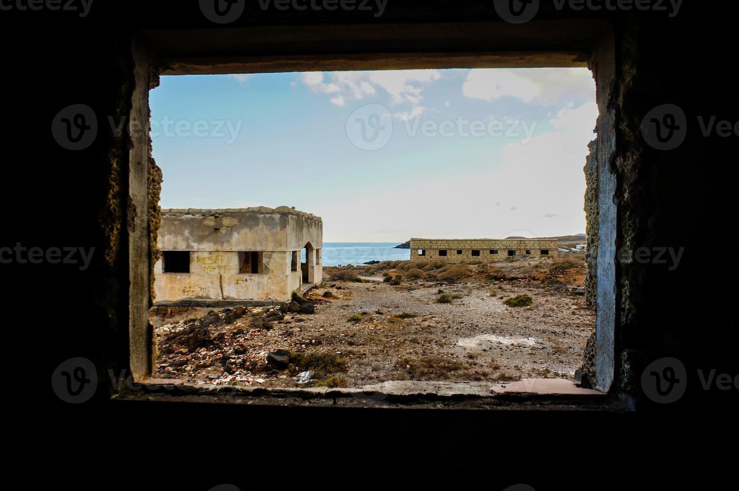 View of abandoned site photo