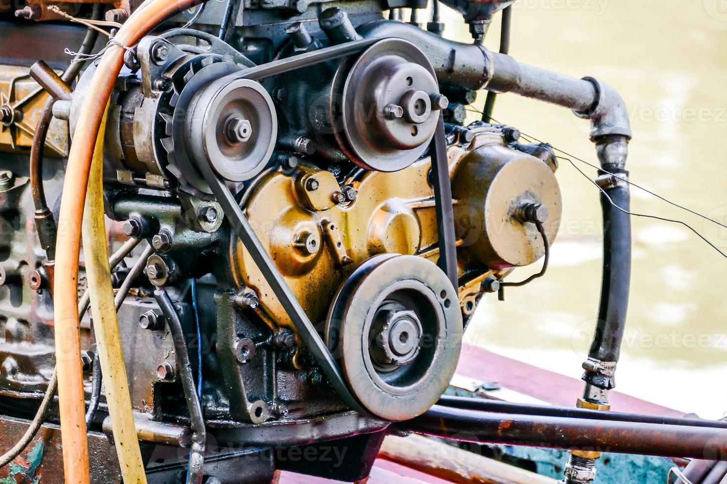 Boa engine close-up photo