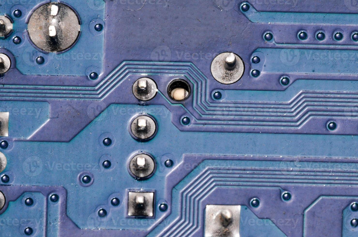 Computer circuit texture background photo
