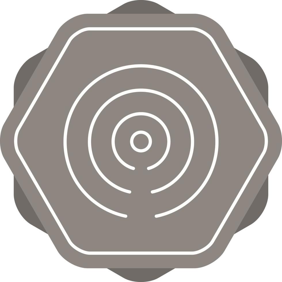Beautiful Hotspot Signal Line Vector Icon