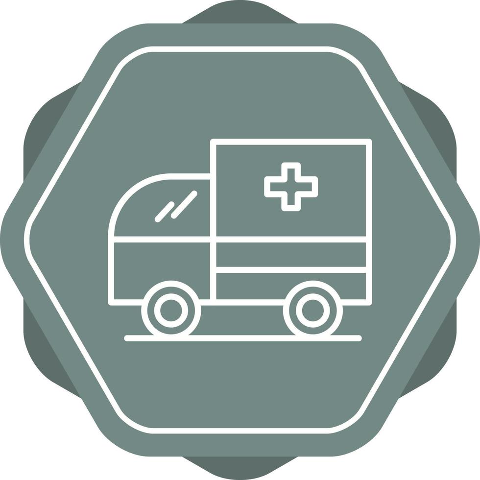 Beautiful Ambulance Vector line icon