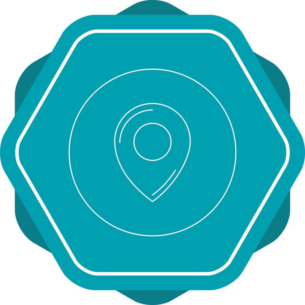 Beautiful marker vector line icon
