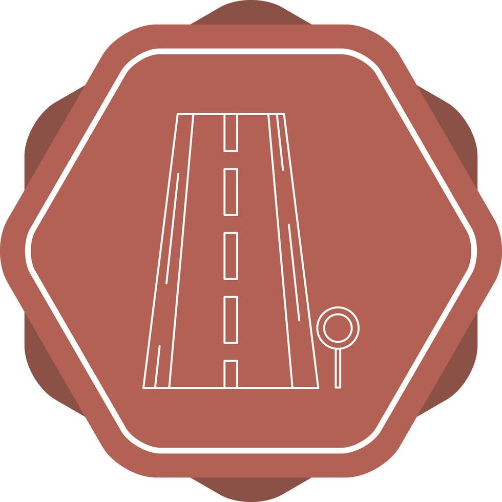 Beautifyl Signboard Vector line icon