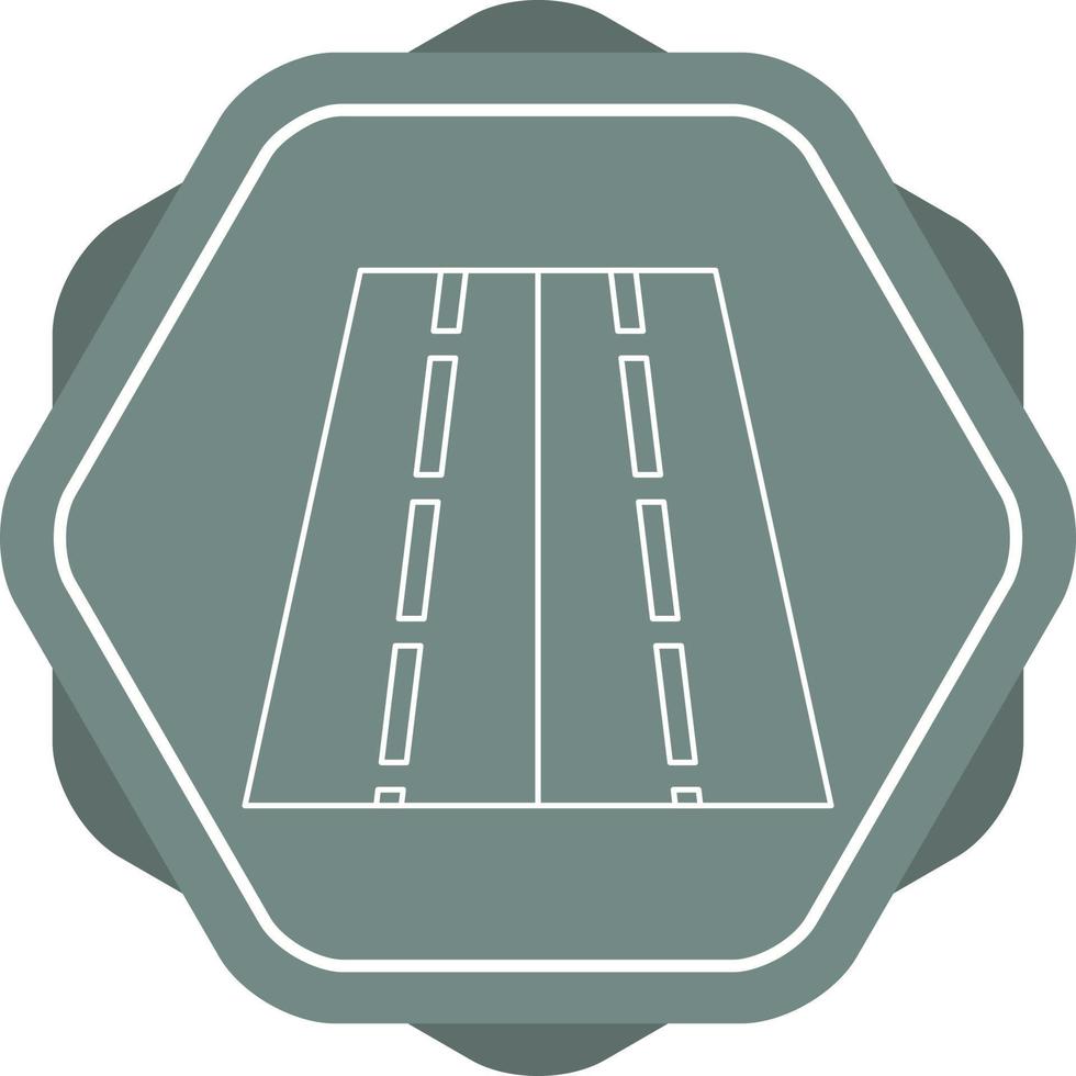 Beautiful Road vector line icon