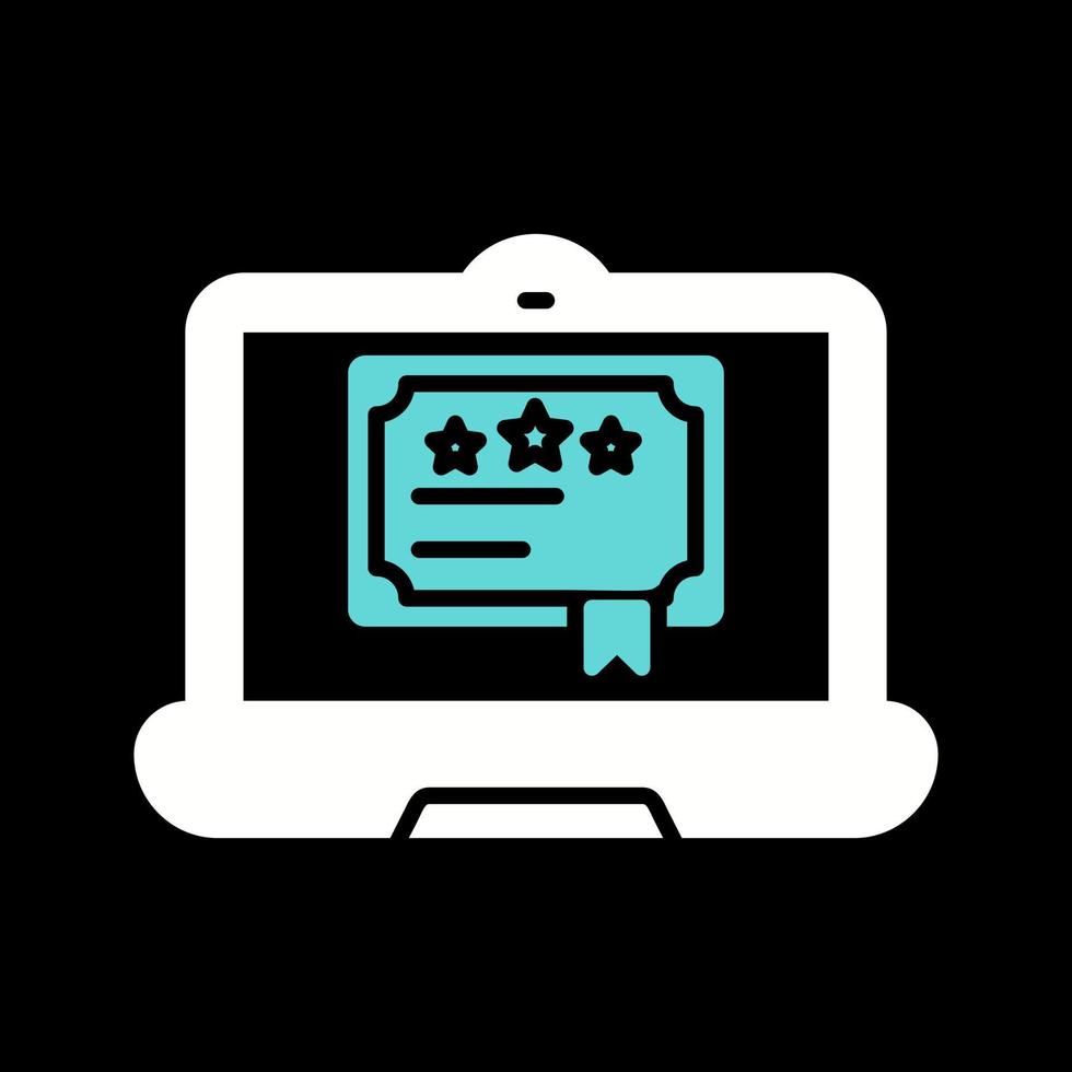 Digital Certificate Vector Icon