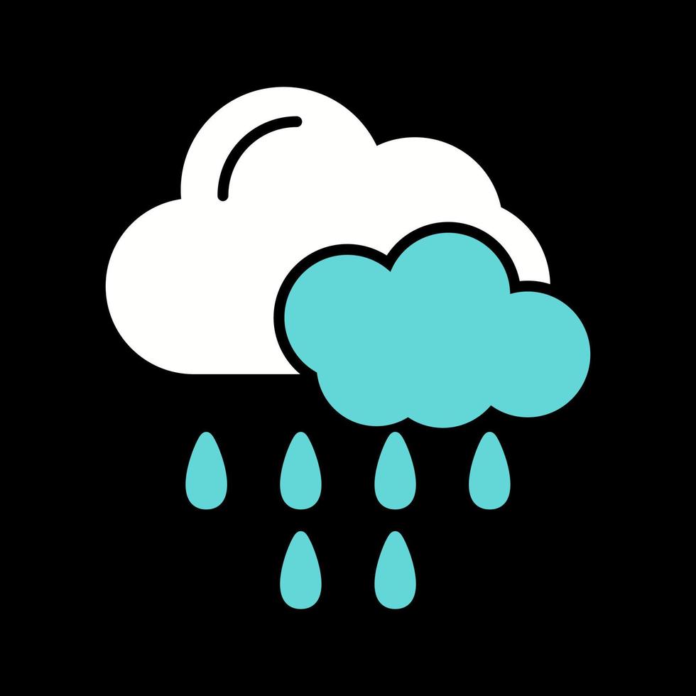 Rain Vector Icon