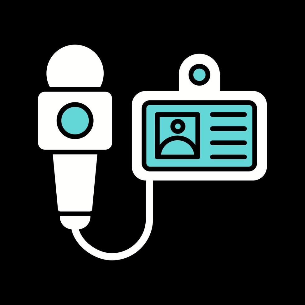 Journalist Vector Icon