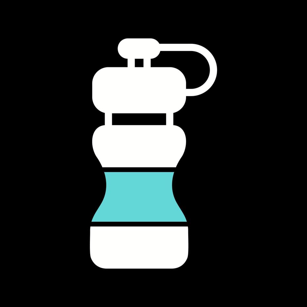 icono de vector de botella de agua