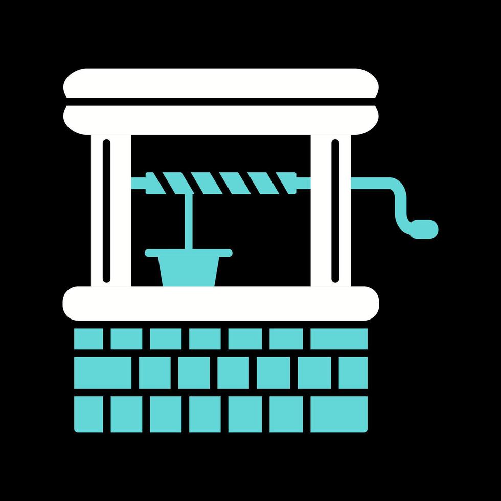 Water Well Vector Icon