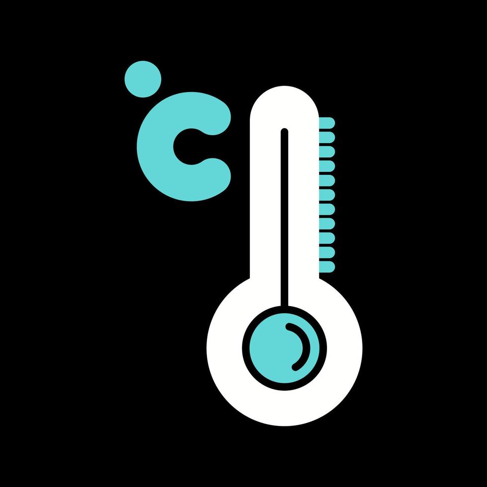 icono de vector de alta temperatura